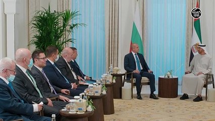 UAE president meets Bulgarian counterpart to discuss strengthening relations
