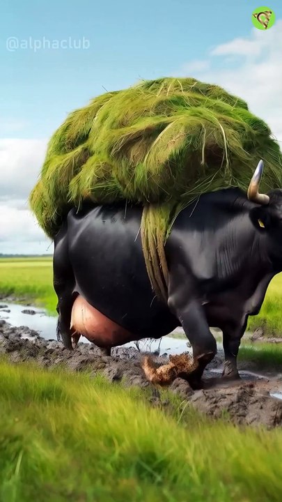 Heavyweight_cow_fell_into_mud_saved_by_rescue_team_#animals_#humanity_#cow_#rescueanimals(1080p)