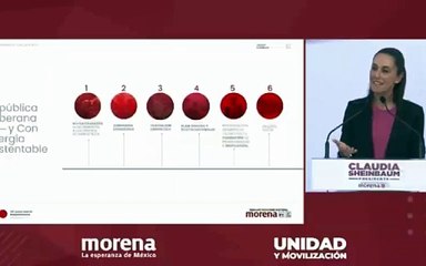 Sheinbaum homenajea a Lázaro Cárdenas y presenta eje plan de energía sustentable
