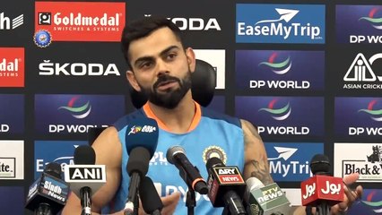 Asia Cup 2022: Virat Kohli post-match press conference