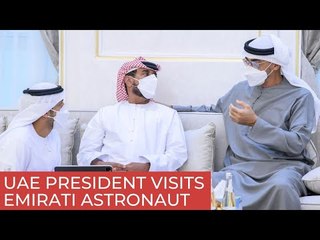 UAE President visits Emirati astronaut Sultan Al Neyadi