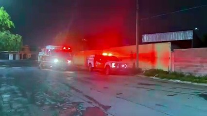 Incendio en vulcanizadora provoca evacuación de 15 personas en Apodaca