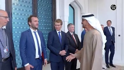 UAE President meets German Chancellor