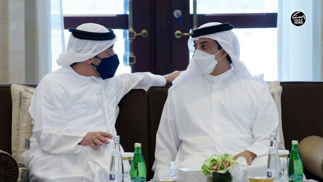 Sheikh Mohamed bin Zayed and Sheikh Mohammed bin Rashid witness signing of landmark deal