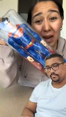 Destroza mujer un Superman a su novio; recordarle que mejor pague la boda