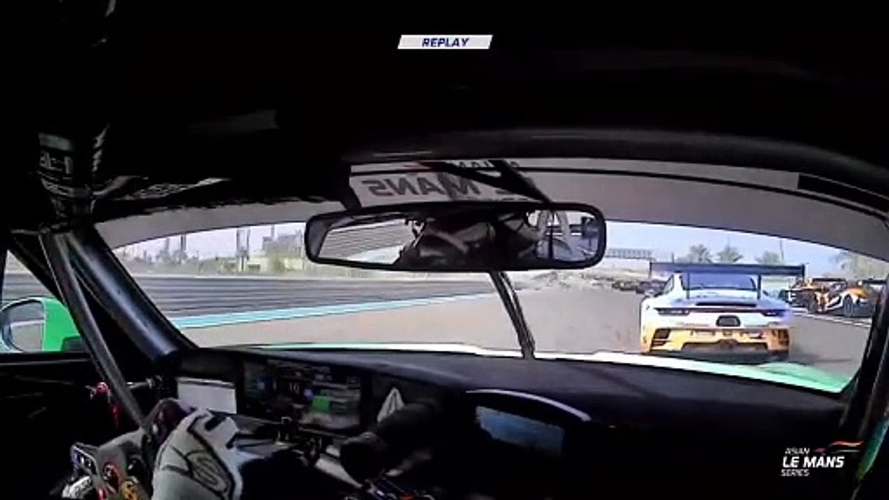 Asian Le Mans 2025 Abu Dhabi Race 1 Abdulghani Big Crash