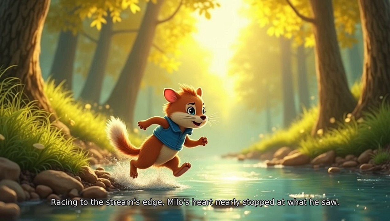 Milo and Finn's Forest Friendship