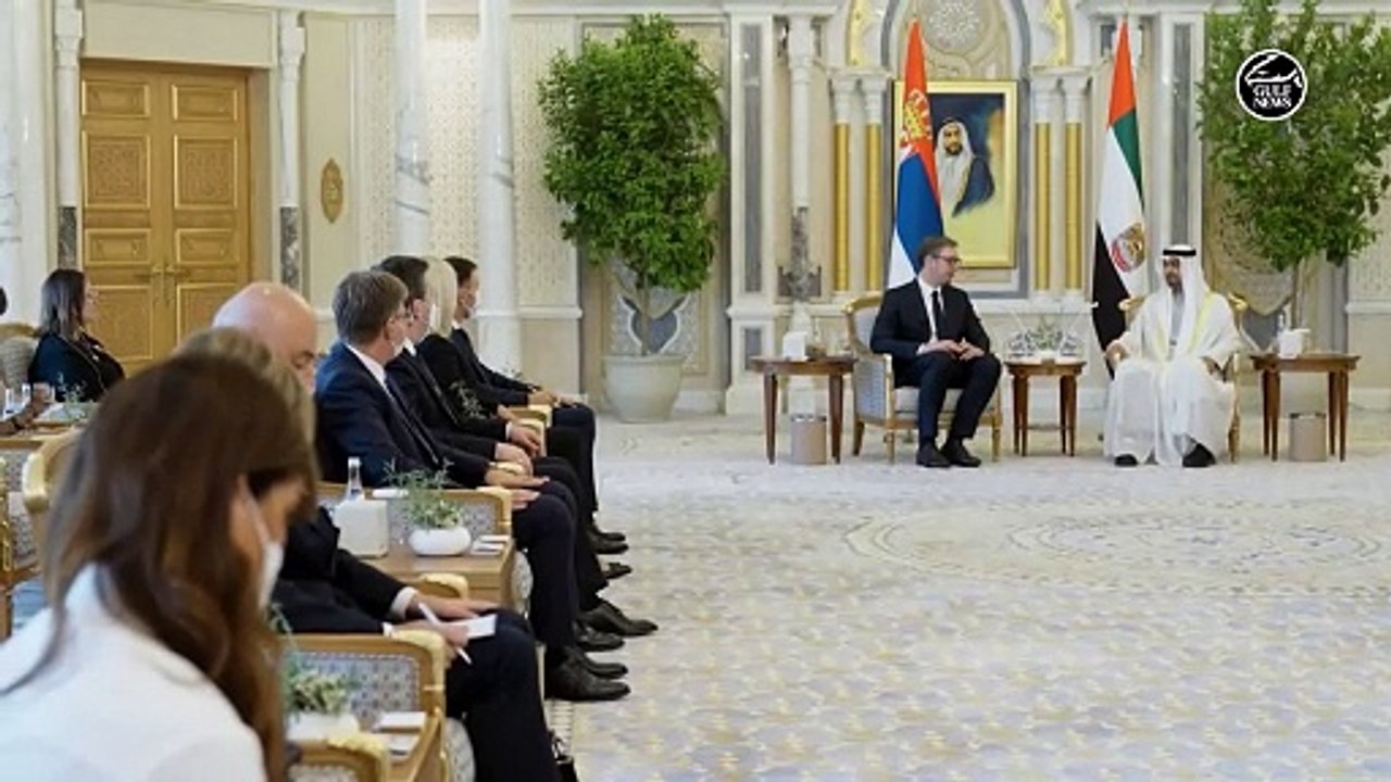 UAE, Serbian Presidents discuss bilateral relations