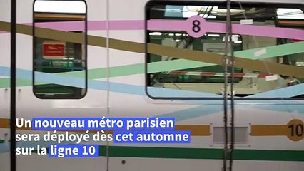 Présentation des nouvelles rames du futur métro parisien MF19