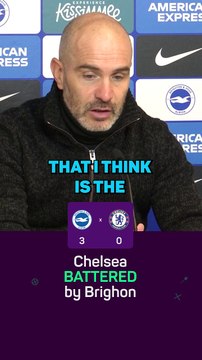 Maresca apologises after Brighton battering