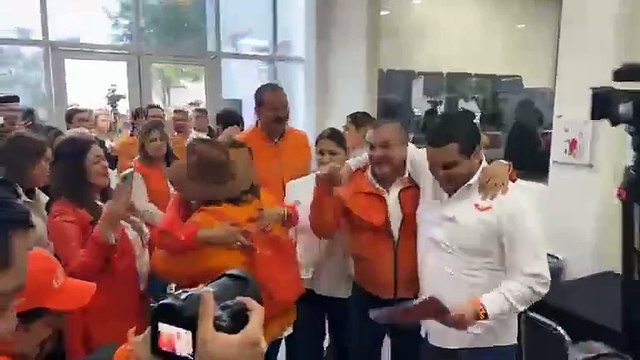 Se registra Héctor García como candidato de MC a la alcaldía de Guadalupe