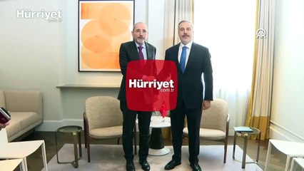 Dışişleri Bakanı Fidan, Ürdünlü mevkidaşı Safadi ile görüştü