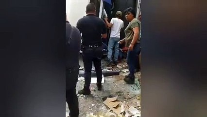 Mueren varios pasajeros tras caer autobús de puente en Acolman (VIDEO)