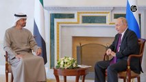 UAE President meets Vladimir Putin in Russia