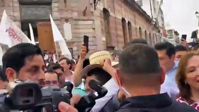 Rocío Nahle se registra como candidata al gobierno de Veracruz