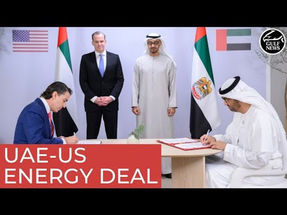 UAE, US sign partnership to invest $100b to produce 100GW of clean energy