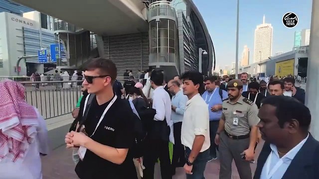 Thousands of visitors use Dubai Metro to reach Gitex Global 2022
