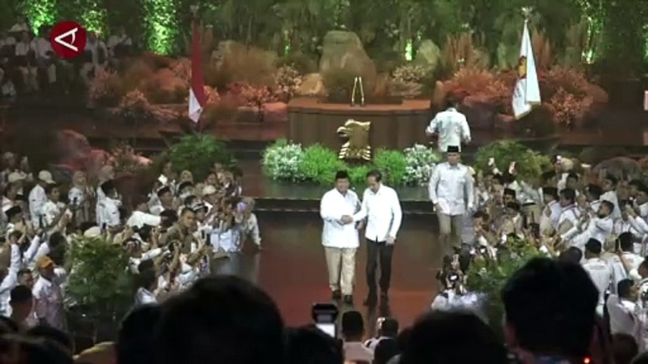 Bandingkan Angka Kepuasan, Jokowi Sebut Dukungan untuk Prabowo Kuat