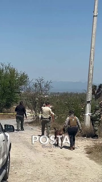 Amplían búsqueda en predio donde se hallaron cuerpos calcinados en Pesquería