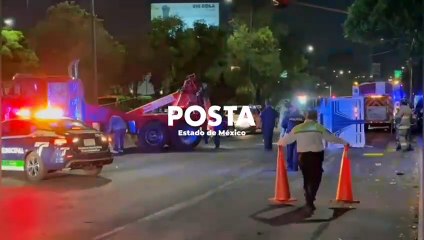 Deja volcadura un hombre muerto en Tlalnepantla