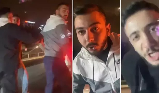 Otomobilin önünü kesip saldırdılar... Ümraniye'de trafikte dehşet saçan 3 maganda gözaltına alındı