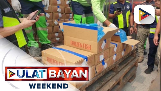 Frozen mackerel na hinihinalang smuggled, nasabat ng BOC