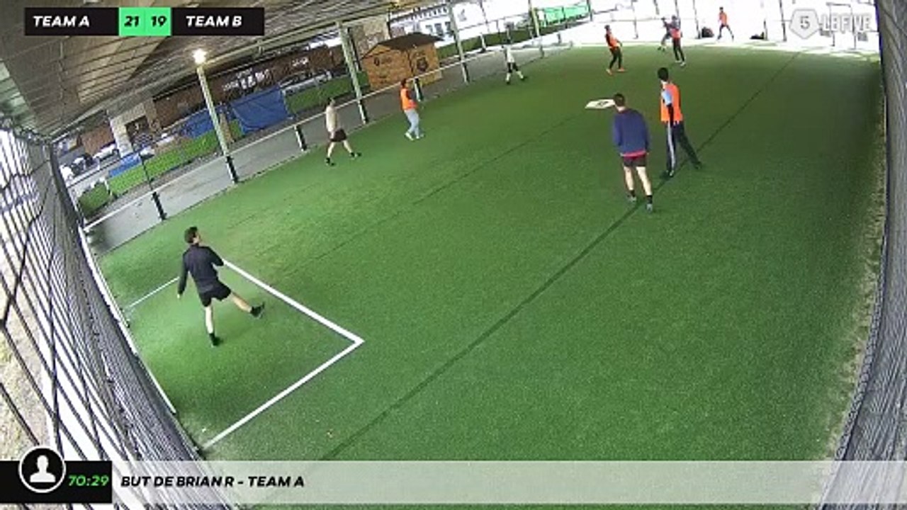 But de Brian R - Team A