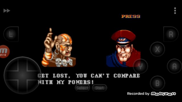 Street Fighter II Turbo: Hyper Fighting Dhalsim vs Mr Bison Dhalsim é derrotado por Mr Bison