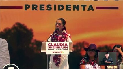 Favorecerá Claudia Sheinbaum la conectividad del estado de Oaxaca