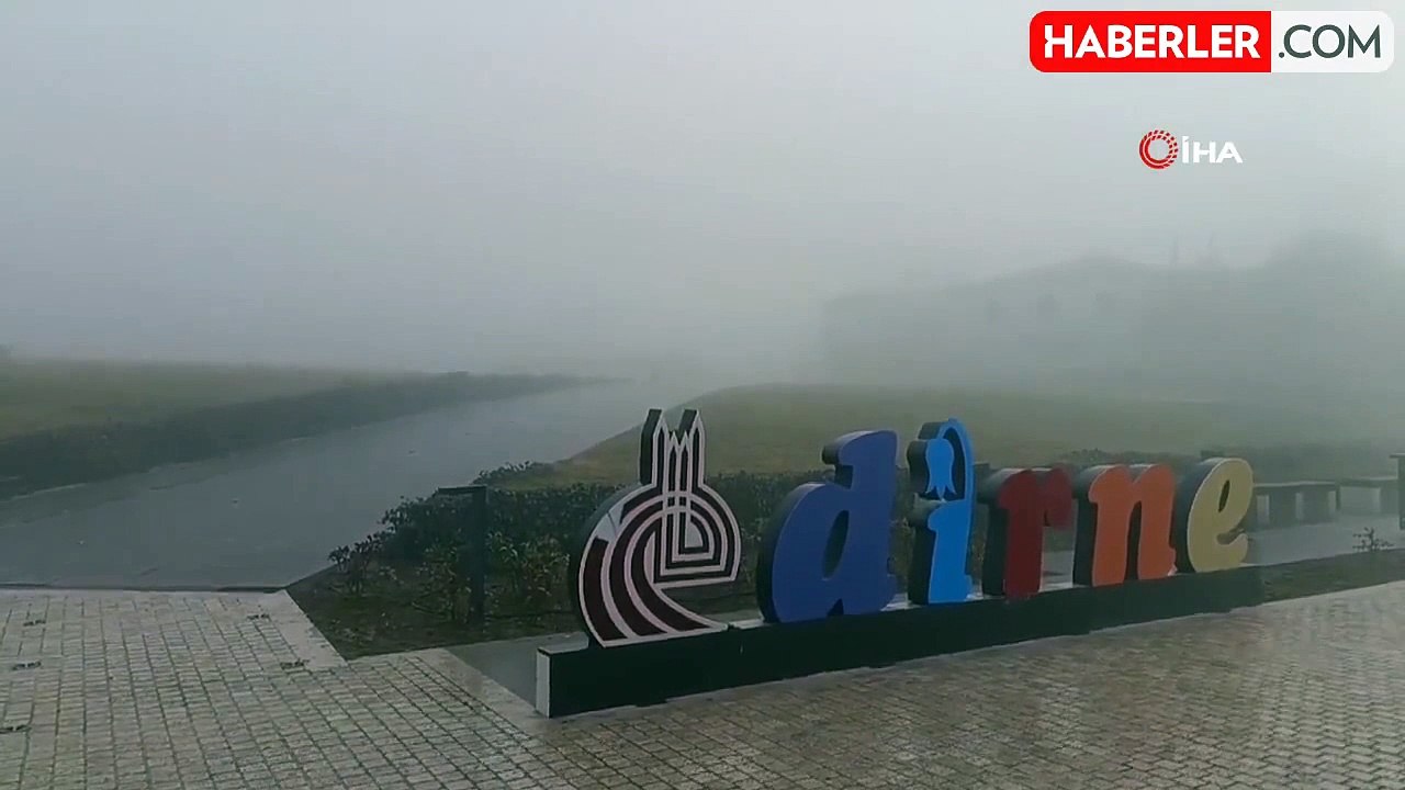 Edirne'de Sis Etkili: Görüş Mesafesi 50 Metreye Düştü