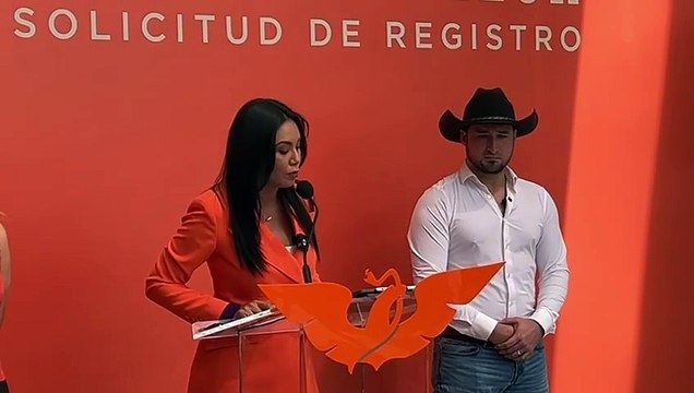 Se registra Alejandra Morales en MC para alcaldía de San Nicolás