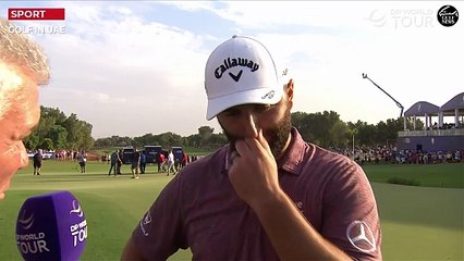 Jon Rahm winner of  DP World Tour Championship