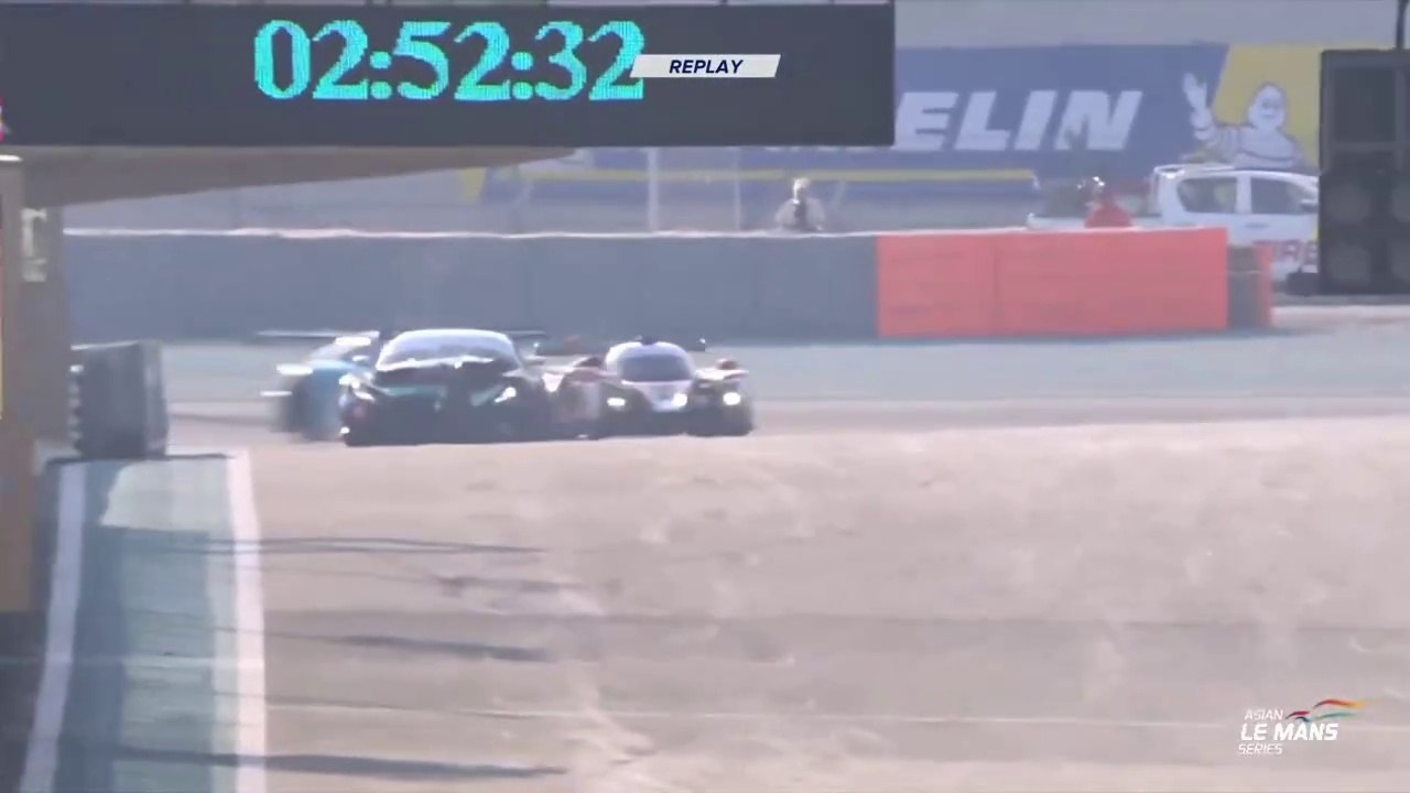 Asian Le Mans 2025 Abu Dhabi Race 1 Stern Salikhov Collision