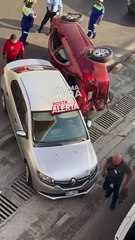 Aparatoso choque deja cinco heridos en San Nicolás