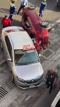 Aparatoso choque deja cinco heridos en San Nicolás