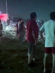 Explosión en Valle Hermoso, al menos una persona sin vida