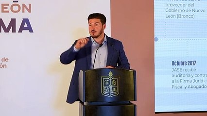 Desmiente Samuel García acusaciones de triangulación de recursos