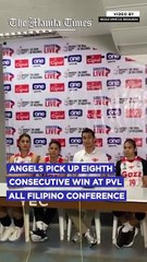 Angels pick up eighth consecutive win at PVL All Filipino Conference