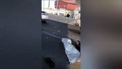 Choque en la México-Pachuca; hay cinco heridos (VIDEO)