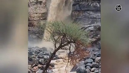 Rains cause flooding in valleys around Jebel Jais
