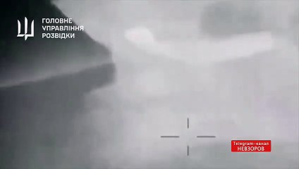 Hunde Ucrania buque de guerra ruso con drones marinos en el Mar Negro