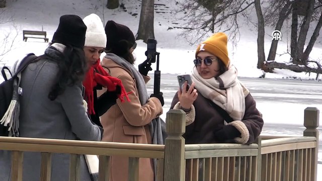 Günübirlikçiler Gölcük Tabiat Parkı'na akın etti