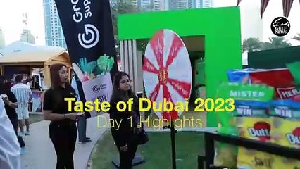 Hundreds of gourmands flock to Taste of Dubai on day 1, enjoy free cooking sessions