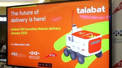 Dubai introduces food delivery robots called ‘talabots’
