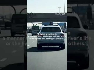 Girl outside sunroof of moving vehicle prompts Dubai Police warning
