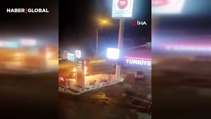 Muş-Bingöl kara yolunda korku dolu dakikalar kameraya yansıdı