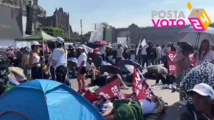 Comienza vendimia a horas del banderazo de Sheinbaum (VIDEO)