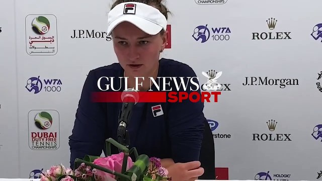 Barbora Krejčíková ready to take on Iga Świątek in Dubai Tennis Championship Final