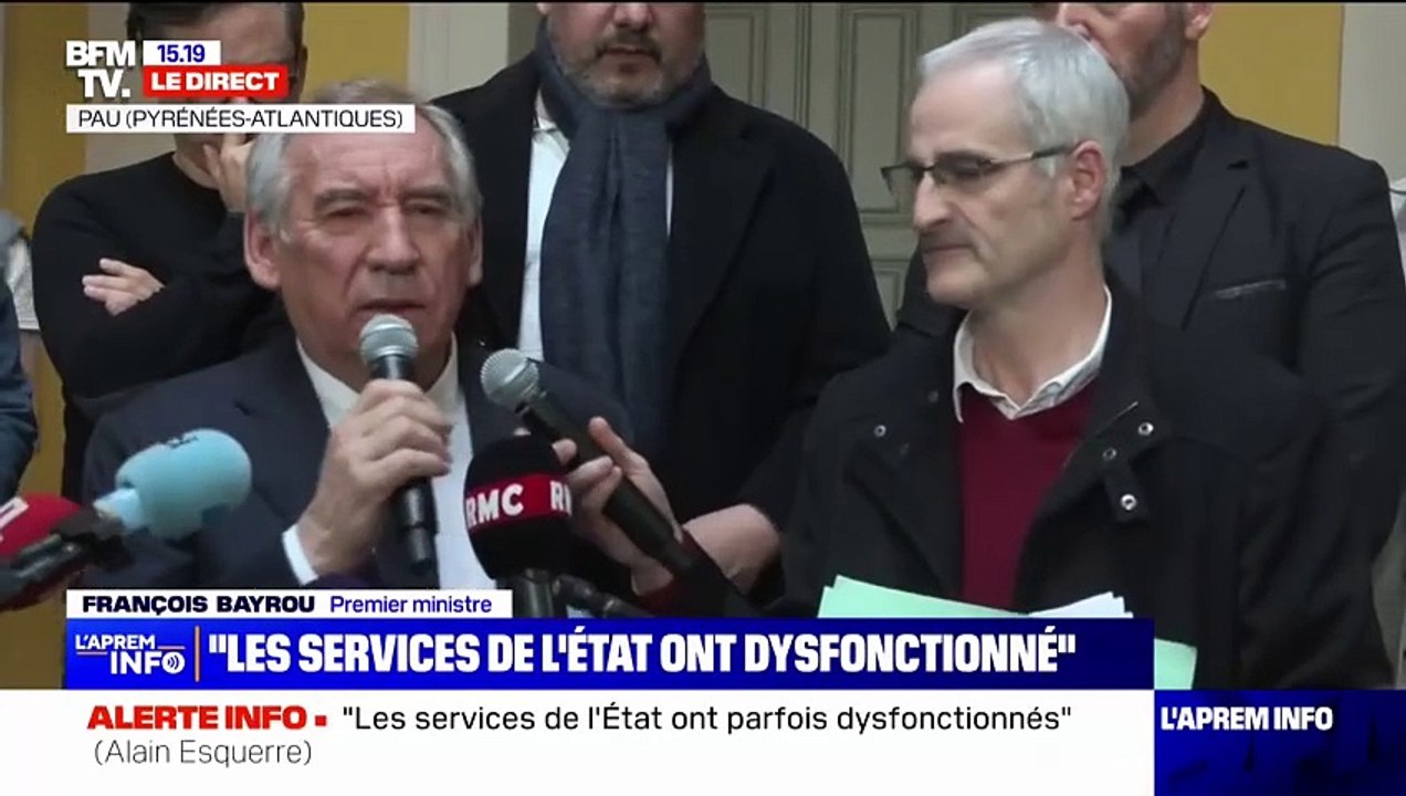 "Des actes intolérables": François Bayrou s'exprime après avoir rencontré des victimes de l'affaire Bétharram