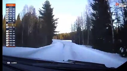 WRC Sweden 2025 SS13 Fourmaux Crashes